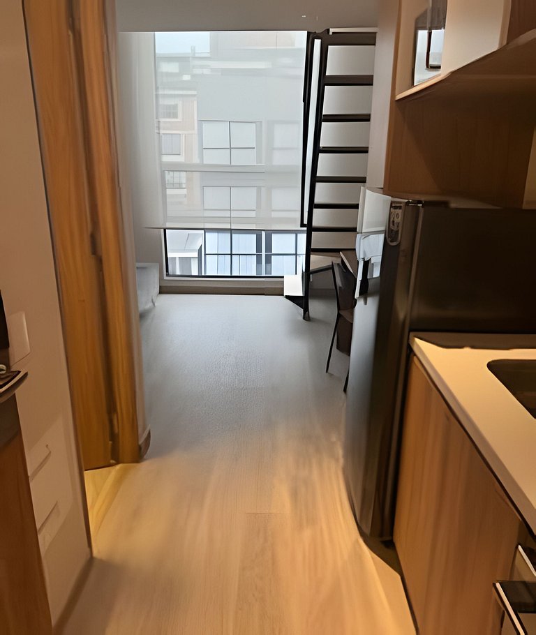 Apartamento iluminado